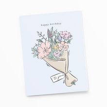 Load image into Gallery viewer, Flower Bouquet - Birthday Card
