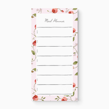 Load image into Gallery viewer, Heirloom Rose - Meal Planner Notepad