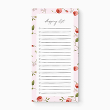 Load image into Gallery viewer, Heirloom Rose - Shopping List Notepad