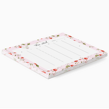 Load image into Gallery viewer, Heirloom Rose - Weekly Planner Notepad