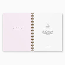 Load image into Gallery viewer, Heirloom Rose - Spiral Notebook