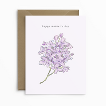 Load image into Gallery viewer, Lilac - Mother's Day Card