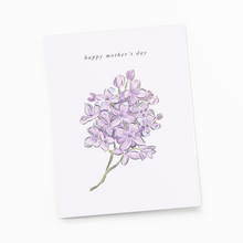 Load image into Gallery viewer, Lilac - Mother's Day Card