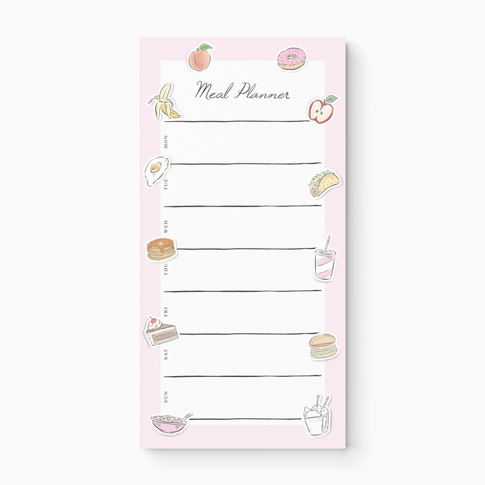 Sticker Meal Planner Notepad