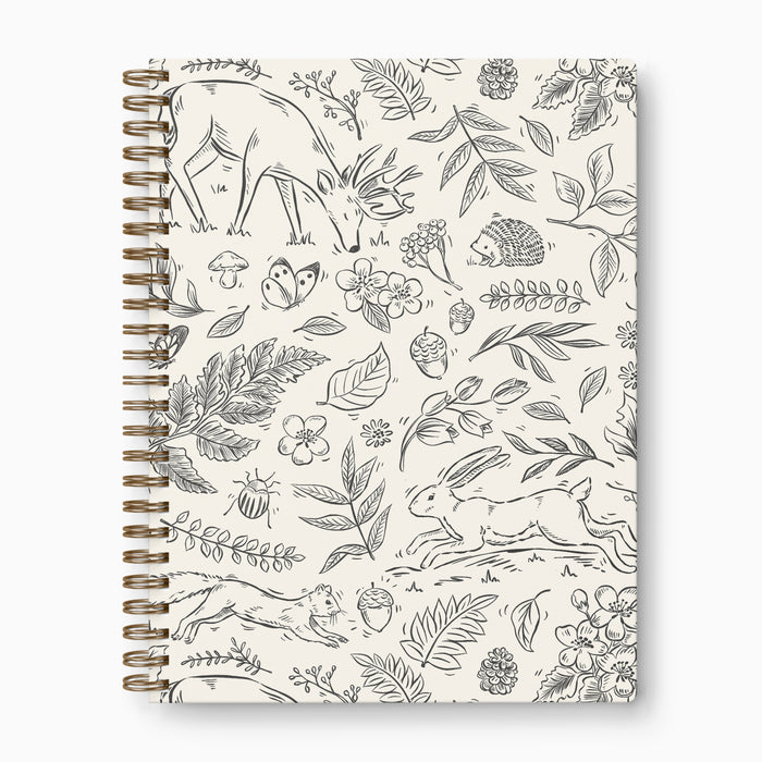 Woodland Spiral Notebook