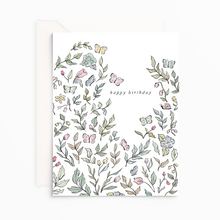 Load image into Gallery viewer, Butterfly Garden Birthday Card
