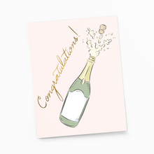 Load image into Gallery viewer, Champagne - Congratulations Card