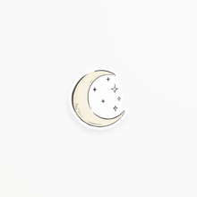 Load image into Gallery viewer, Crescent Moon - Clear Vinyl Sticker