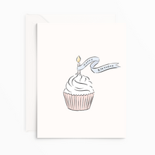 Load image into Gallery viewer, Cupcake Birthday Card
