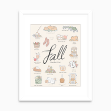 Load image into Gallery viewer, Fall Bucket List - Art Print