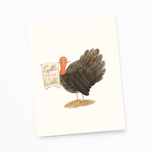 Gobble - Thanksgiving Card