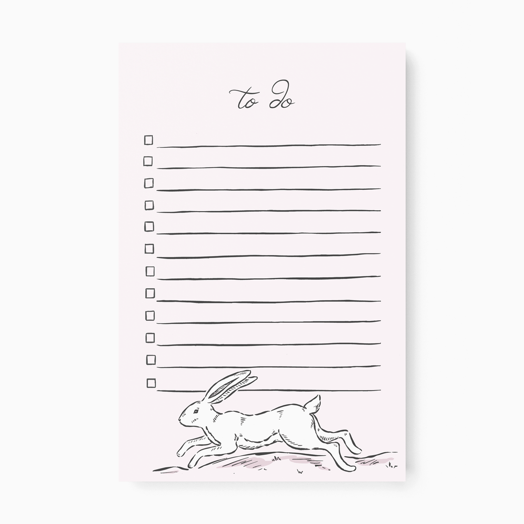 Hare Checklist Notepad