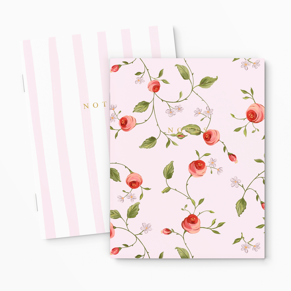 Heirloom Rose - Pocket Notebook Set – White Deer Stationery