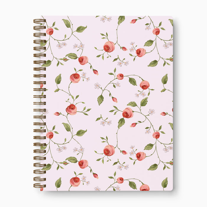 Heirloom Rose - Spiral Notebook