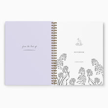 Load image into Gallery viewer, Insect Garden Spiral Notebook