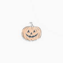 Load image into Gallery viewer, Jack o&#39; Lantern - Clear Vinyl Sticker