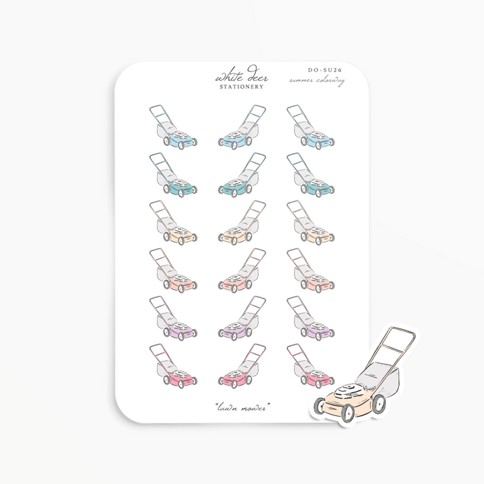 Lawn Mower Doodles - Summer Colorway