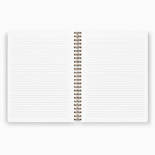 Load image into Gallery viewer, Wild Rose Thistle - Spiral Notebook