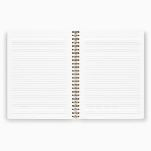 Wild Rose Thistle - Spiral Notebook