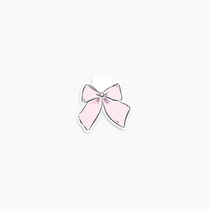 Pink Bow - Magnetic Bookmark