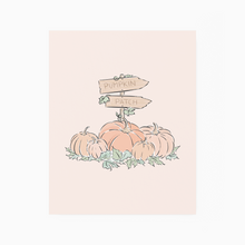 Load image into Gallery viewer, Pumpkin Patch - Art Print