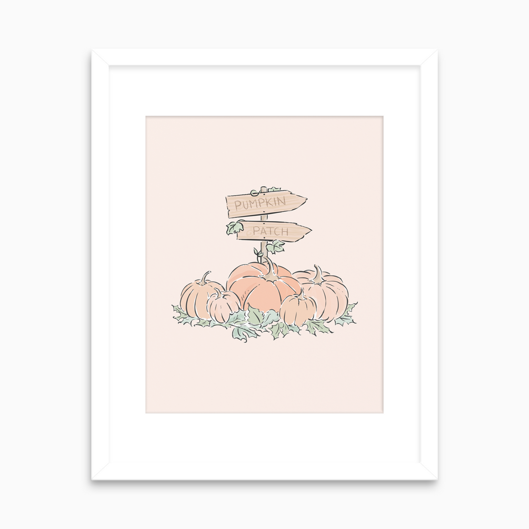 Pumpkin Patch - Art Print