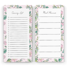 Load image into Gallery viewer, Wild Rose - Meal Planner Notepad
