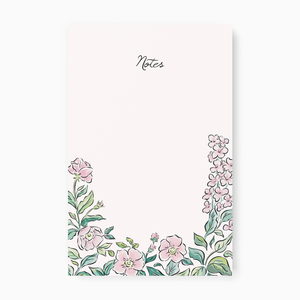 Wild Rose - Blank Notepad