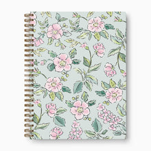 Load image into Gallery viewer, Wild Rose Mint - Spiral Notebook