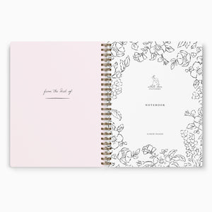 Wild Rose - Spiral Notebook