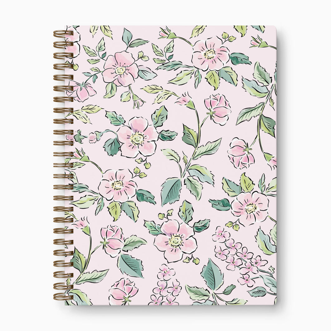 Wild Rose - Spiral Notebook