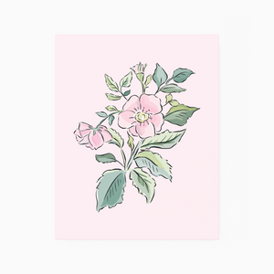 Wild Rose - Art Print