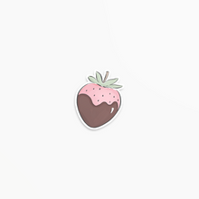 Load image into Gallery viewer, Chocolate Covered Strawberry - Vinyl Sticker