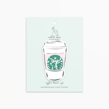 Load image into Gallery viewer, Coffee House Cup Vinyl Sticker