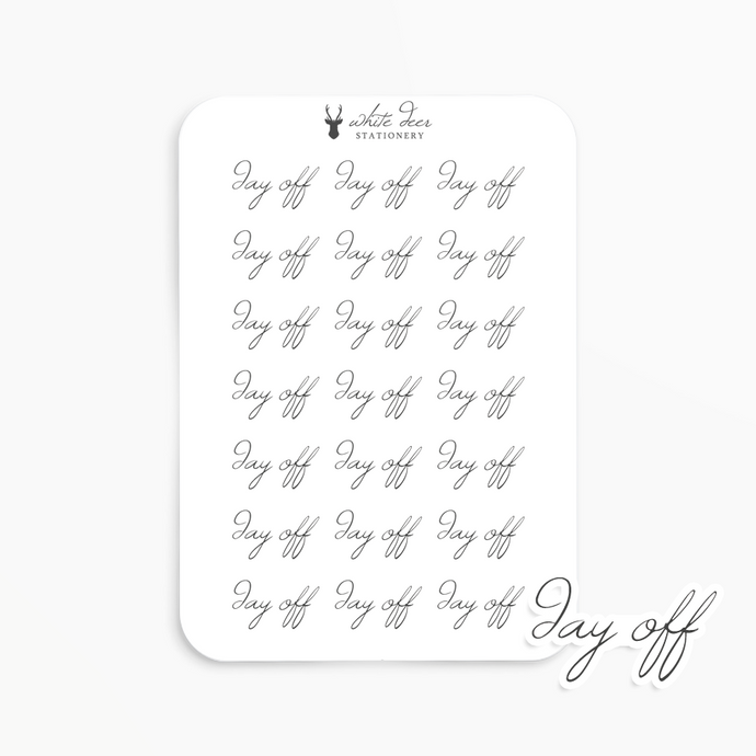 White Deer Stationery