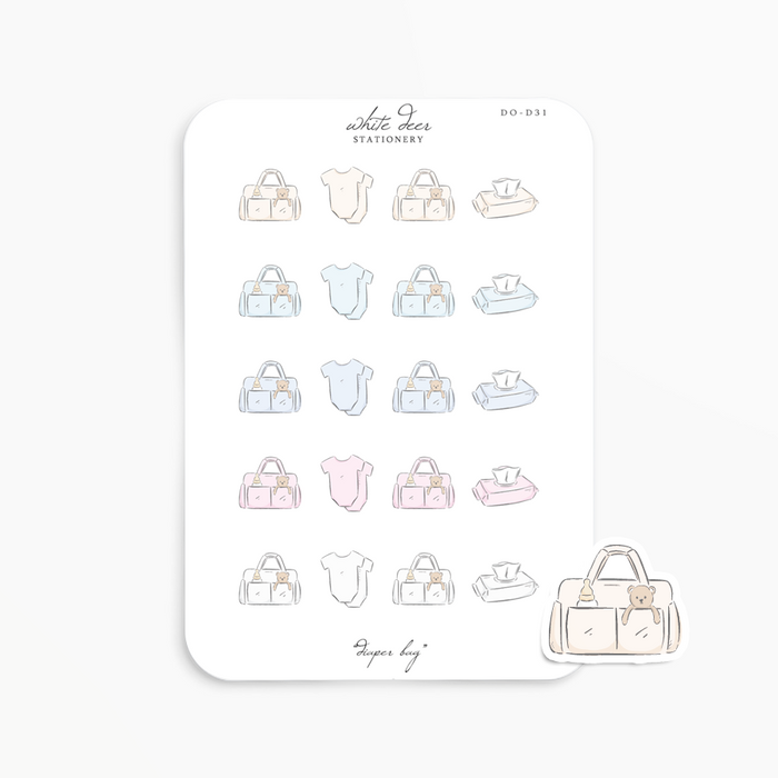 Diaper Bag Doodles