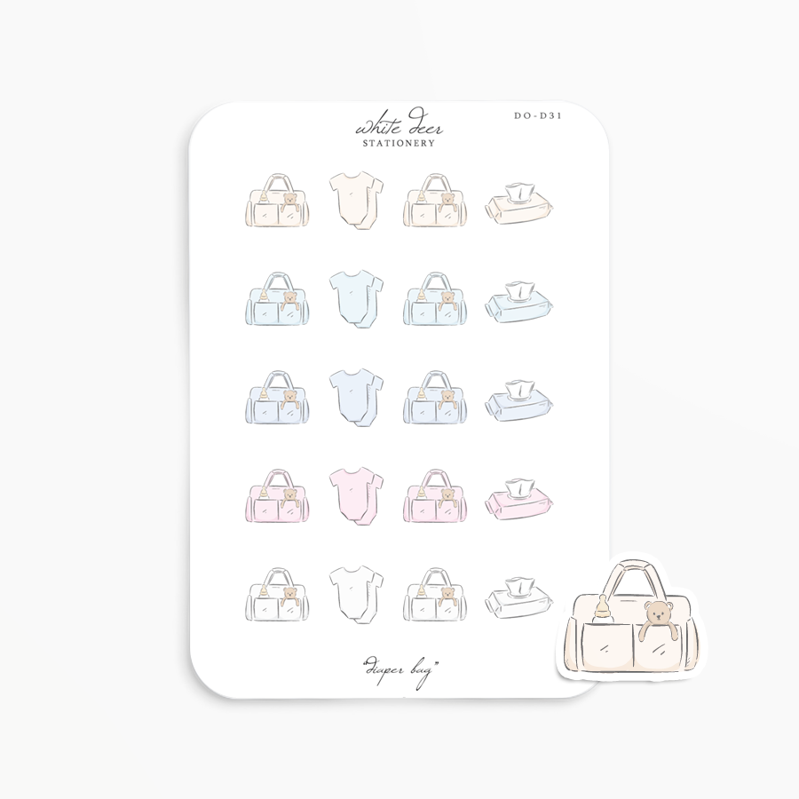 Diaper Bag Doodles