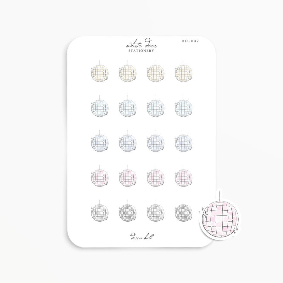 Disco Ball Doodles