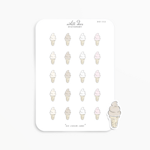 Ice Cream Cone Doodles