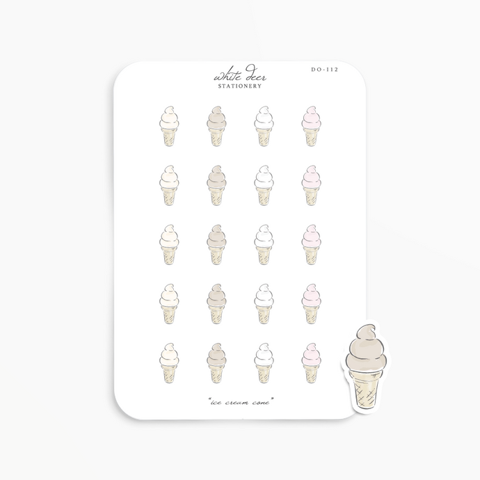 Ice Cream Cone Doodles