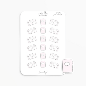Journaling - Pink Colorway Doodles