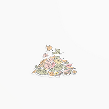 Load image into Gallery viewer, Leaf Pile - Clear Vinyl Sticker