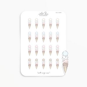 Multi Scoop Cone Doodles