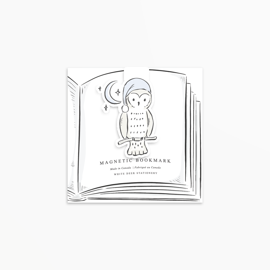 Night Owl - Magnetic Bookmark