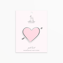 Load image into Gallery viewer, Pink Heart - Vinyl Sticker