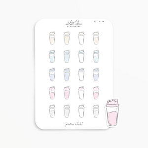 Protein Shake Doodles
