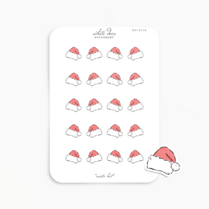 Santa Hat Doodles