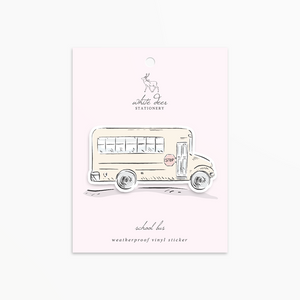 School Bus - Vinyl Sticker