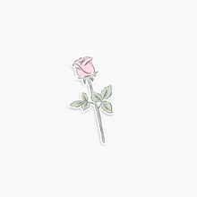 Load image into Gallery viewer, Single Rose - Vinyl Sticker