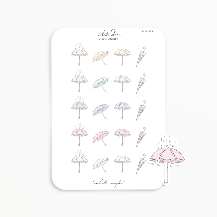 Umbrella Sampler Doodles